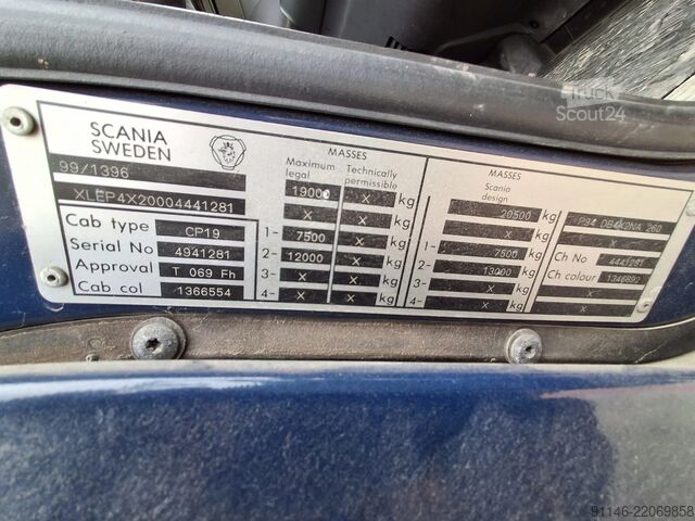 Plataforma de carga Scania 94 .260 * Manual Gearbox * 1 Bed