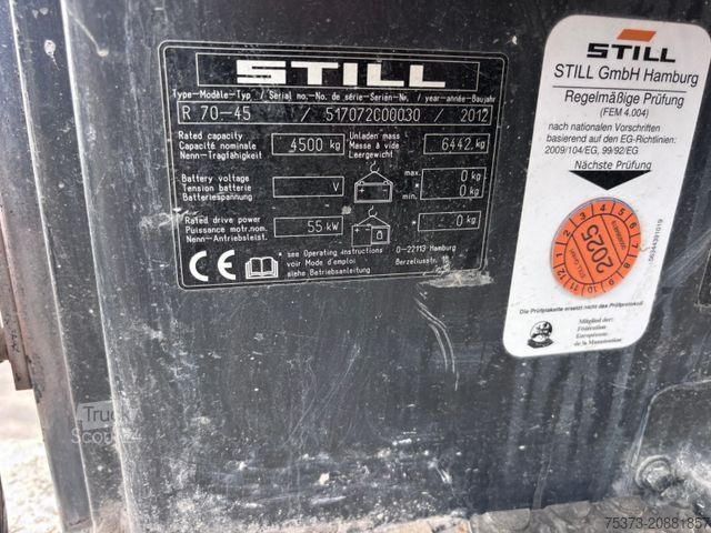 Wózek widłowy czołowy STILL R 70-45 Diesel/Seitenschieber/Zinkenversteller
