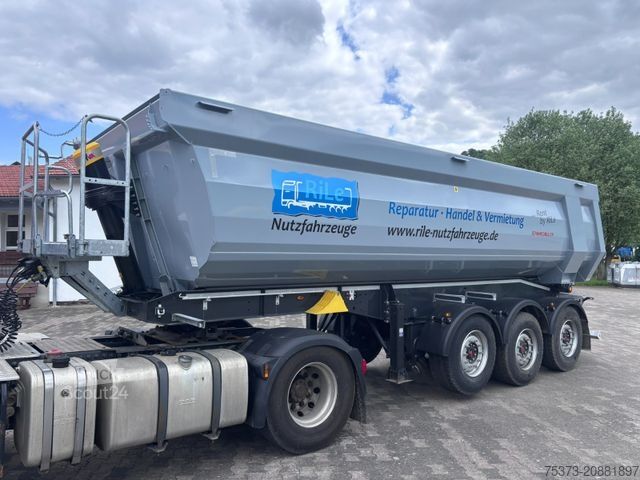 Semirremolque volquete SCHWARZMÜLLER 28 m³ Hardoxmulde /Liftachse/Stützen/LED ASW