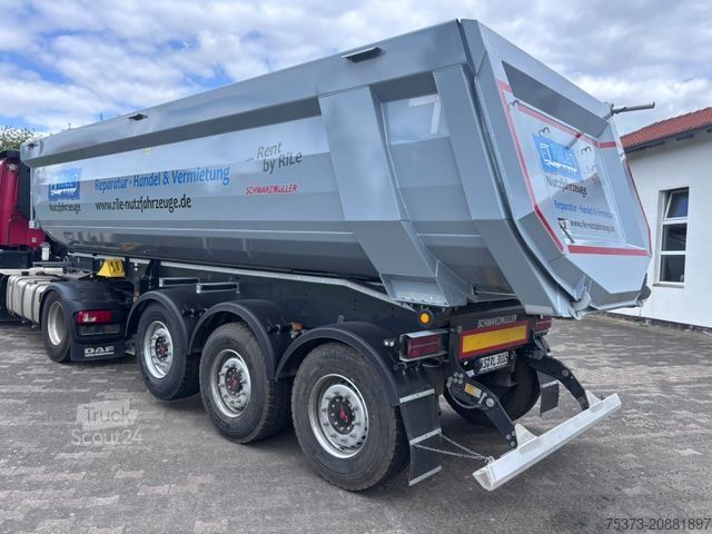 Semirremolque volquete SCHWARZMÜLLER 28 m³ Hardoxmulde /Liftachse/Stützen/LED ASW