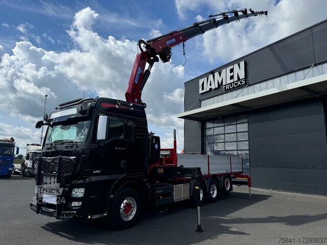 Vrachtwagen met kraan MAN TGX 35.640 8x4-4 BL EFFER 395/8S