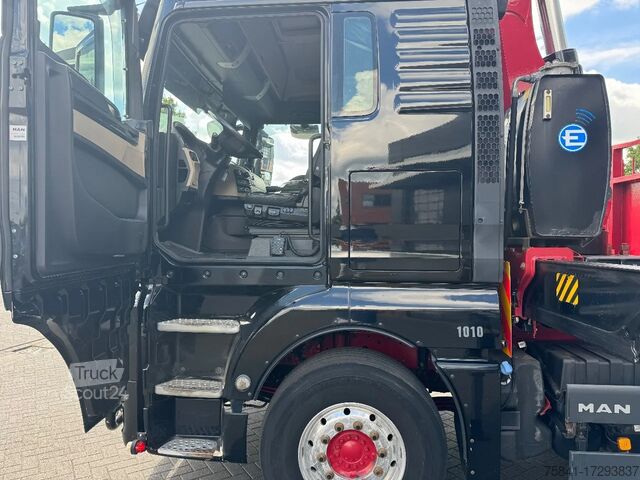 Vrachtwagen met kraan MAN TGX 35.640 8x4-4 BL EFFER 395/8S