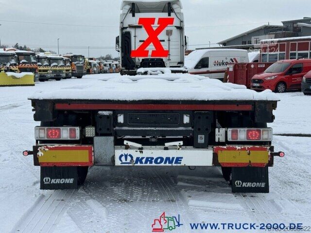 Polpriklopnik za zamenljive nadgradnje Krone Krone SD BDF 2x20/40/45 Liftachse Heckausschub