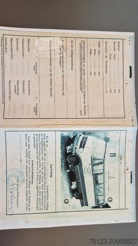 Микробус MERCEDES-BENZ Vorgänger Sprinter O 319 Samba mit Faltdach AC