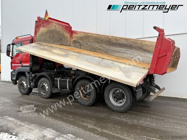 Háromirányú billenő teherautó MAN TGS 35.460 FK 8x4, Klima, Bordmatik, L-Fhs