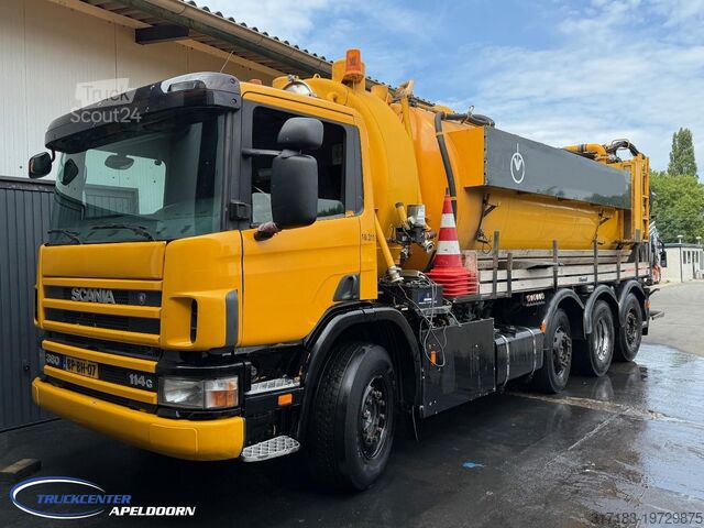 Kolkenzuiger Scania P114GB8X2/4 NA 340 Tussenbak ontbreekt