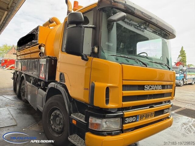 Saugfahrzeug Scania P114GB8X2/4 NA 340 Tussenbak ontbreekt