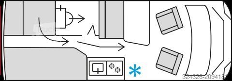 Autorulotă Bürstner Habiton HM 6.0 Winterpaket*Autarkiepaket