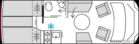 Autorulotă semi-integrată Bürstner Signature SFT 7.0 Lithiumbatterie*3,65t*Markise