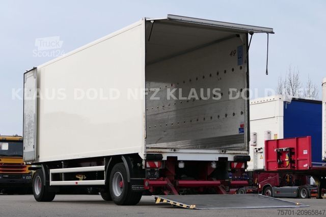 Dobozos pótkocsi SPIER AGL 290 Koffer 45m³ Durchladeeinrichtung LBW