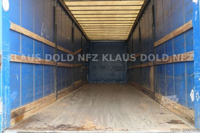 Semi-reboque aberto com lona SCHMITZ CARGOBULL S01 Pritsche Plane SAF-Achsen