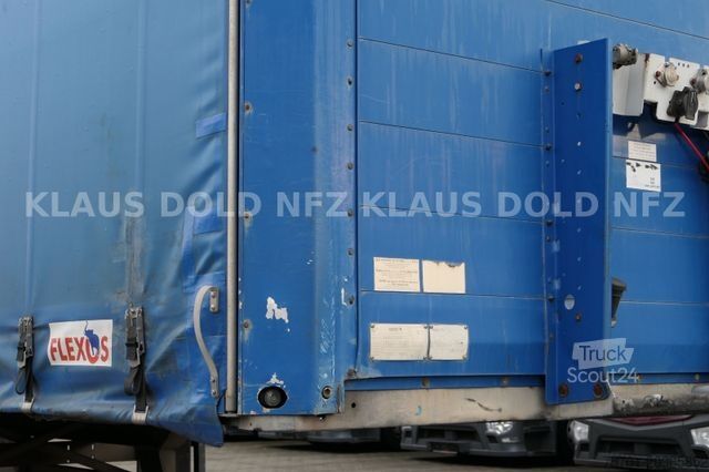 Semi-reboque aberto com lona SCHMITZ CARGOBULL S01 Pritsche Plane SAF-Achsen