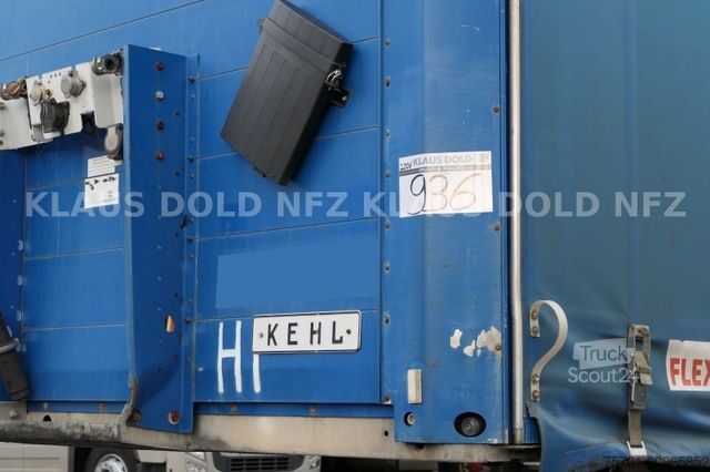 Semi-reboque aberto com lona SCHMITZ CARGOBULL S01 Pritsche Plane SAF-Achsen