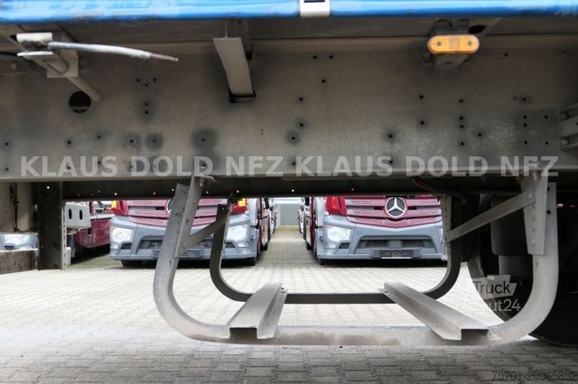 Semi-reboque aberto com lona SCHMITZ CARGOBULL S01 Pritsche Plane SAF-Achsen
