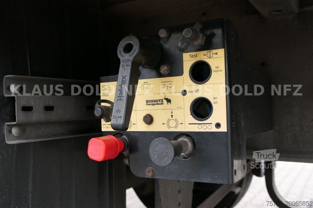 Semi-reboque aberto com lona SCHMITZ CARGOBULL S01 Pritsche Plane SAF-Achsen