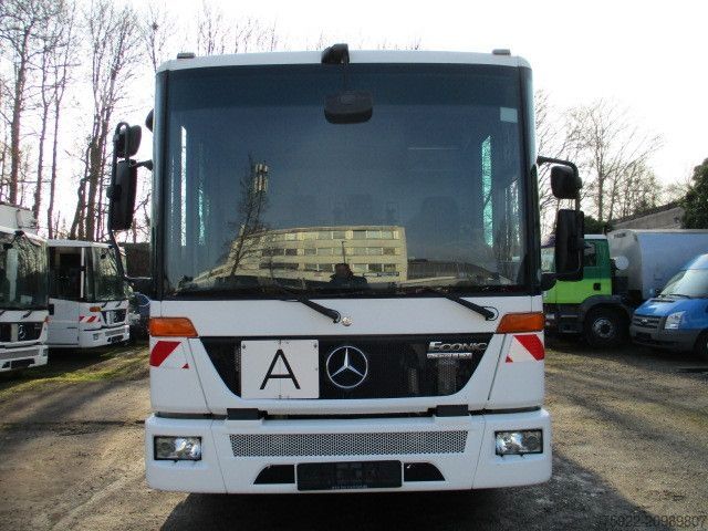Camion à ordures MERCEDES-BENZ 2633 Econic Zöller mit U5 Umleerschüttung