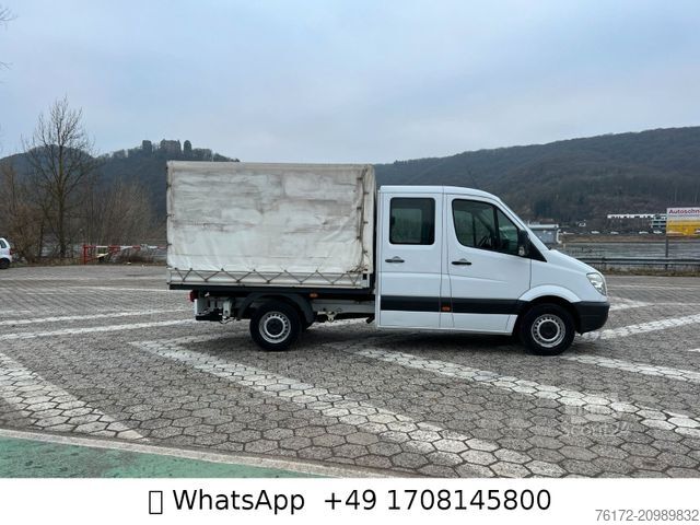 Camion bâché MERCEDES-BENZ Sprinter 213 Doka 7 Sitze AHK