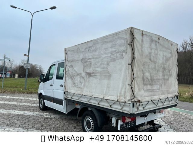 Camion bâché MERCEDES-BENZ Sprinter 213 Doka 7 Sitze AHK