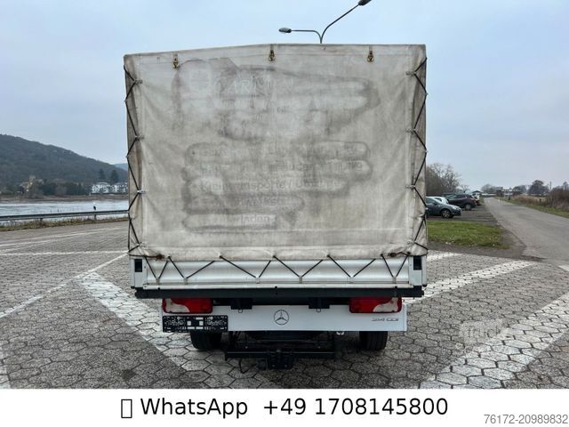 Camion bâché MERCEDES-BENZ Sprinter 213 Doka 7 Sitze AHK