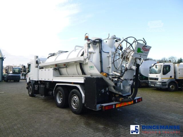 Aspirateur de boues Scania P124-420 6x2 vacuum tank 10.5 m3