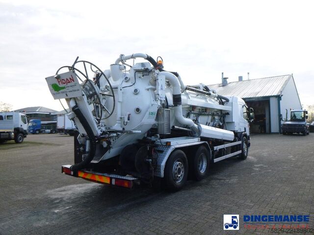 Aspirateur de boues Scania P124-420 6x2 vacuum tank 10.5 m3