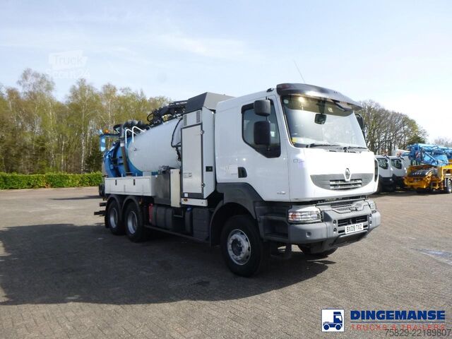 Pojazd ssący Renault Kerax 450 dxi 6x4 RHD Rivard vacuum tank 11.9 m3