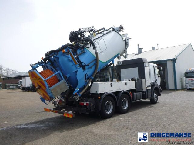 Pojazd ssący Renault Kerax 450 dxi 6x4 RHD Rivard vacuum tank 11.9 m3