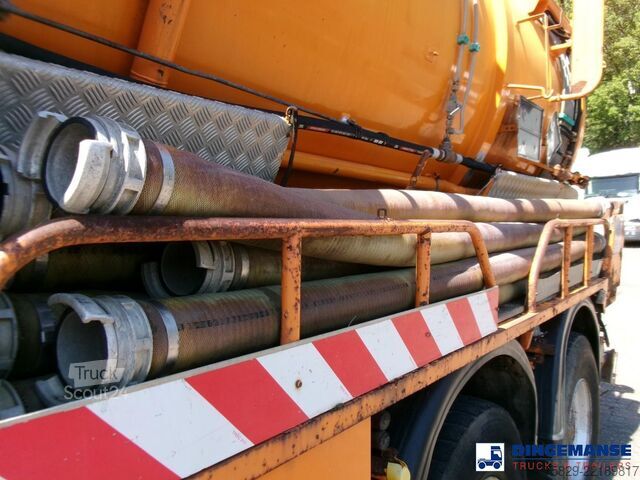 Sugebil MAN 41.463 8x4 Euro 2 vacuum tank ADR 15 m3 / 2 comp