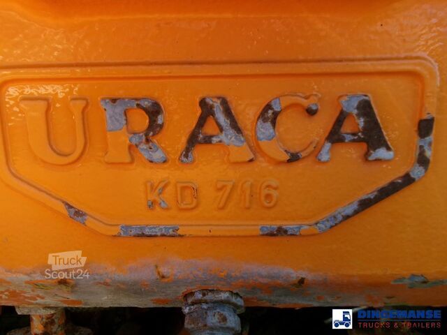 Засмукващо превозно средство MAN 41.463 8x4 Euro 2 vacuum tank ADR 15 m3 / 2 comp