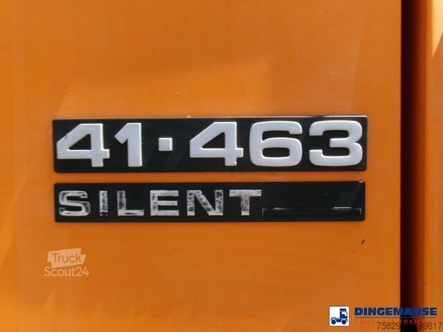Засмукващо превозно средство MAN 41.463 8x4 Euro 2 vacuum tank ADR 15 m3 / 2 comp