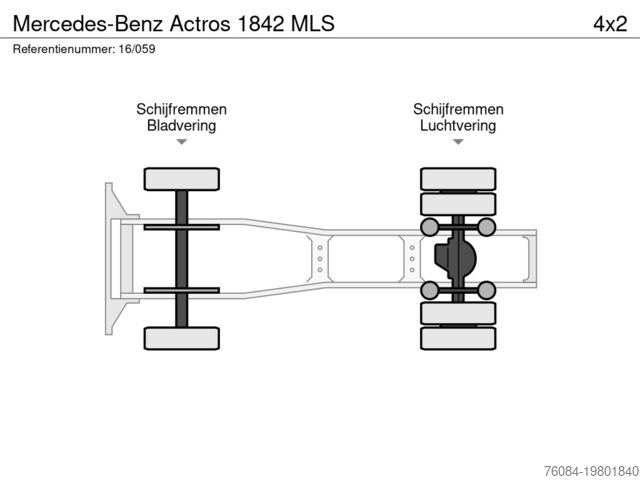 Padrão-SZM Mercedes-Benz Actros 1842 MLS