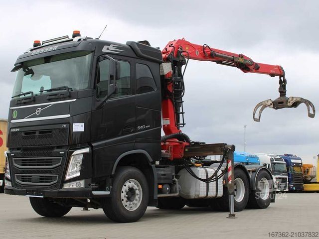 Véhicule tracteur VOLVO FH 540, 6X4, VEB+, Crane EPSILON Q170Z96