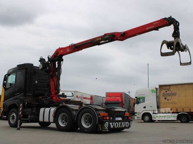 Véhicule tracteur VOLVO FH 540, 6X4, VEB+, Crane EPSILON Q170Z96