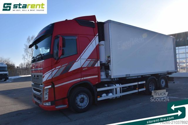 Wissellaadbak vrachtwagen VOLVO FH460 BDF Kühlkoffer Carrier Maxima 1000 Fleisch