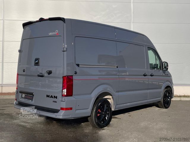 Fourgon surélevé MAN TGE 3.200 L3H3 Kasten 4x4 Individual S ACC STHZ