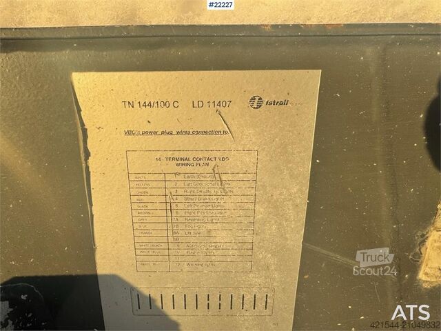 Istrail bogī piekabe Istrail bogie trailer