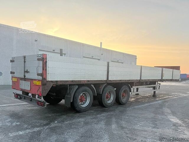 Remorque à plate-forme Kel-Berg Extendable / Ausziehbarer auflieger / Udtrækkelig