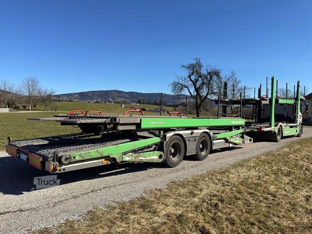 Камион за превоз на автомобили MERCEDES-BENZ ACTROS 1836 KÄSSBOHRER VARIOTRANS + SUPERTRANS