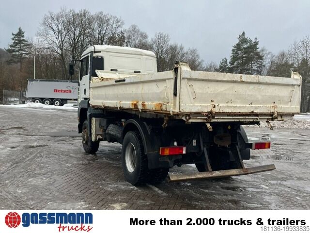 Pašizgāzējs kravas automašīna MAN TGA 18.360 4X4 BB