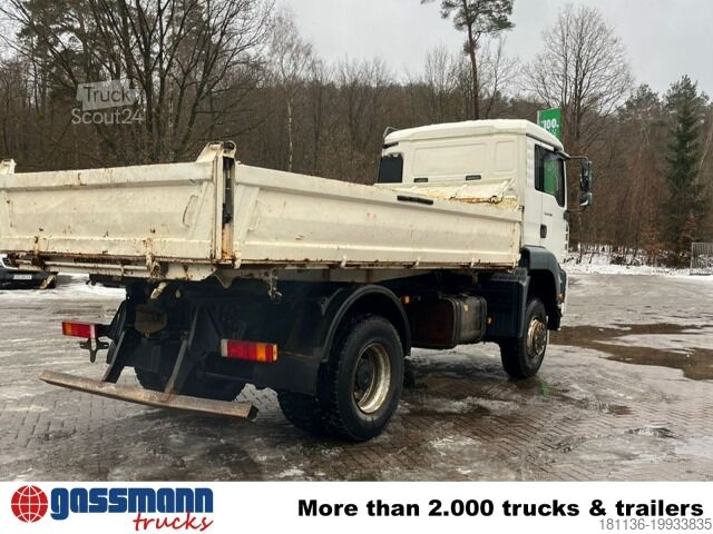 Pašizgāzējs kravas automašīna MAN TGA 18.360 4X4 BB