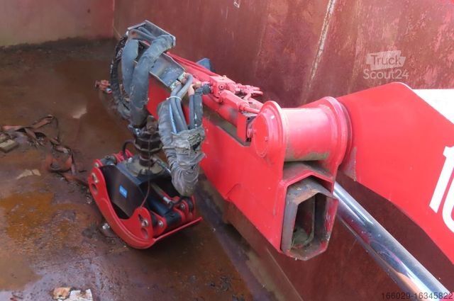 Remorque à bras amovible  Krancontainer HMF 1063