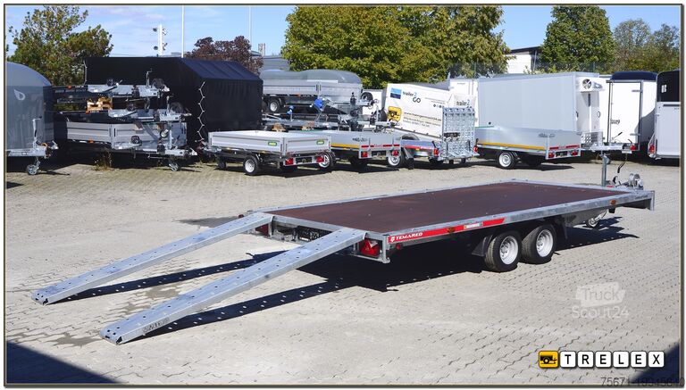 Remorcă de transport auto TEMA CAR Plattform 4521S geschweißt - Unitransporter