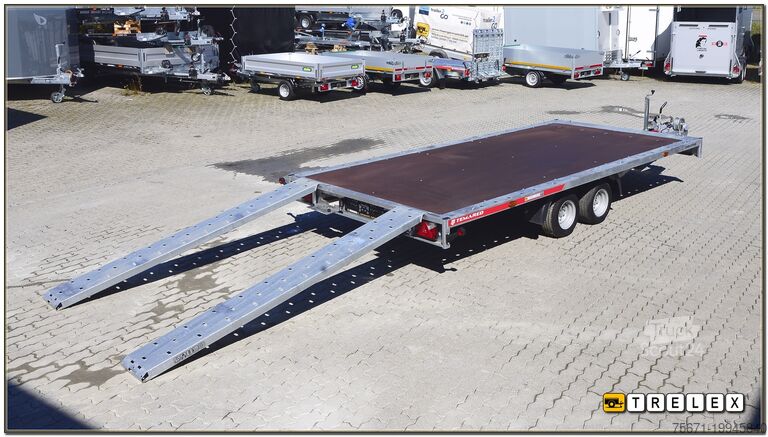 Remorcă de transport auto TEMA CAR Plattform 4521S geschweißt - Unitransporter