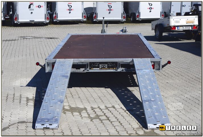 Remorcă de transport auto TEMA CAR Plattform 4521S geschweißt - Unitransporter