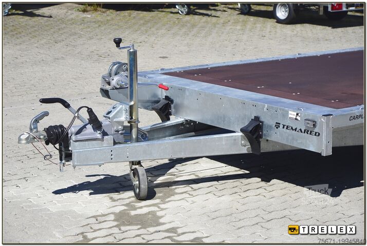 Remorcă de transport auto TEMA CAR Plattform 4521S geschweißt - Unitransporter