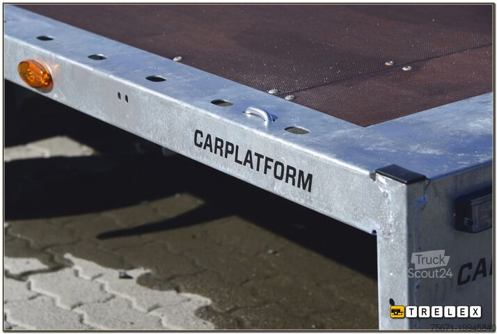 Remorcă de transport auto TEMA CAR Plattform 4521S geschweißt - Unitransporter