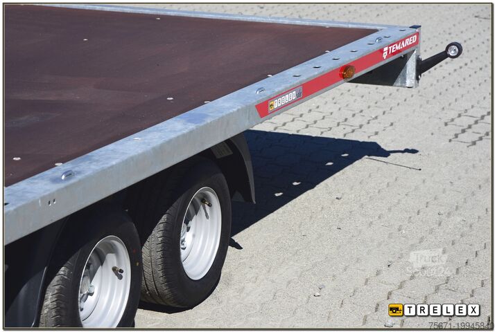 Remorcă de transport auto TEMA CAR Plattform 4521S geschweißt - Unitransporter