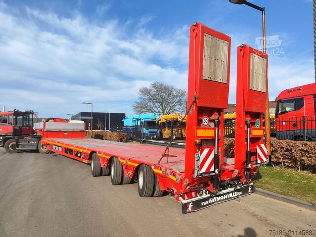 Semi low-loader Faymonville F-S43-1AAF 16.5 meter Extandable!