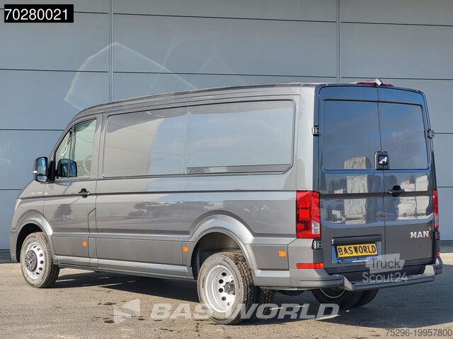 Aukšto stogo universalas MAN TGE 5.160 Uniek! Dubbellucht 2025-Model Automaa...