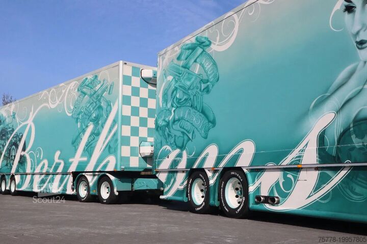 Prevoz količin Scania R560 V8 | BERTHONS HOT ROD | CUSTOM SPECIAL TRUCK